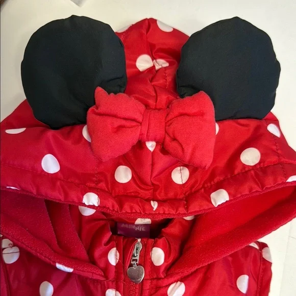 Disney Minnie Red and White Polka Dot Jacket - Picture 4 of 6